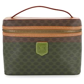 Céline-Celine Macadam Vanity Bag-Brown