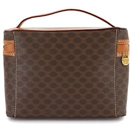 Céline-Celine Macadam Vanity Bag-Brown