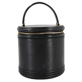 Louis Vuitton-Louis Vuitton Epi Cannes Handbag-Black