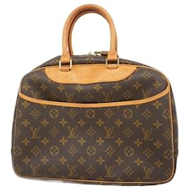 Louis Vuitton-Louis Vuitton Monogram Deauville Handbag-Brown