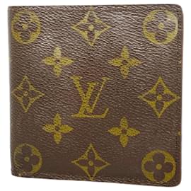 Louis Vuitton-Louis Vuitton Monogram Portefeuille Marco Wallet-Brown