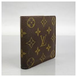Louis Vuitton-Louis Vuitton Monogram Portefeuille Marco Wallet-Brown