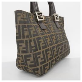 Fendi-Sac à main Fendi marron Zucca-Marron