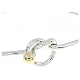 Tiffany & Co-Pulseira de coração com gancho e olho de fio plano Tiffany-Outro