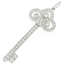 Tiffany & Co-Tiffany Fleur De Ris Key Pendant-Other