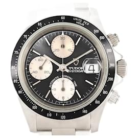 Autre Marque-Tudor Chrono Time 79260 3 SS Wristwatch-Other