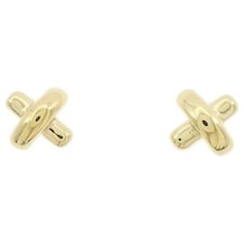 Tiffany & Co-Tiffany Cross Stitch Earrings-Other
