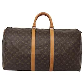 Louis Vuitton-Louis Vuitton Keepall 55-Brown