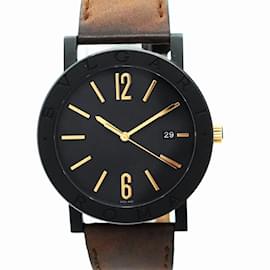 Bulgari-Bvlgari BB 41 S Black Dial Men's Wristwatch-Other