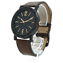 Bulgari-Bvlgari BB 41 S Black Dial Men's Wristwatch-Other