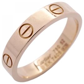 Cartier-Cartier Love K18PG Pink Gold Band Ring-Other
