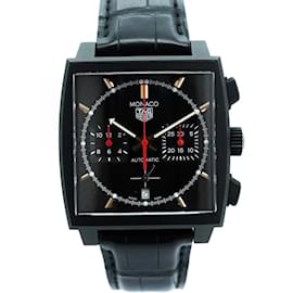 Tag Heuer-TAG Heuer Monaco Édition Spéciale Montre Homme Cadran Noir-Autre