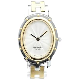Hermès-Hermes Clipper CO1.220 Silver Dial Watch for Women-Other