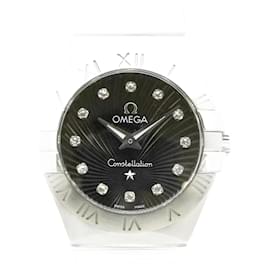 Omega-Omega Constellation Black Dial Watch for Women-Other