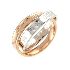 Tiffany & Co-Tiffany & Co. Interlocking Band Ring-Silvery,Golden