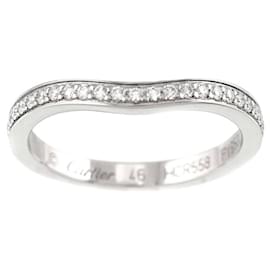 Cartier-Cartier Ballerina Curve Platinum Ring-Other