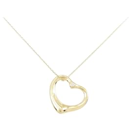 Tiffany & Co-Tiffany Open Heart Necklace-Other