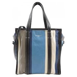 Balenciaga-Sac à main Balenciaga Bazar Shopper S-Bleu