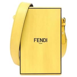 Fendi-Sac à épaule Fendi 7VA519 ADP6-Jaune