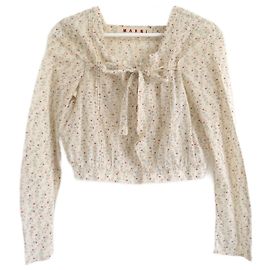 Bauernbluse Marni Vintage SS02 Roh