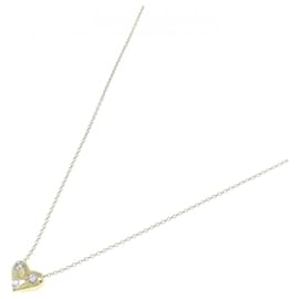 Tiffany & Co-Tiffany & Co. Dots Pinched Heart Necklace-Other