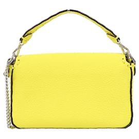Fendi-Mini sac à main Fendi Baguette-Jaune