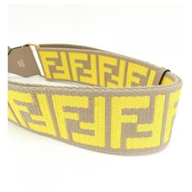 Fendi-Fendi Strap You 8AV134-Beige,Yellow