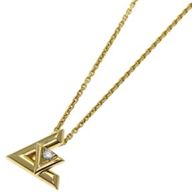 Louis Vuitton-Louis Vuitton LV Volt One PM Diamond Necklace-Yellow