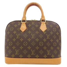 Louis Vuitton-Louis Vuitton Alma Handbag-Brown,Monogram