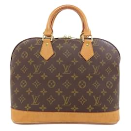 Louis Vuitton-Louis Vuitton Alma Handbag-Brown,Monogram