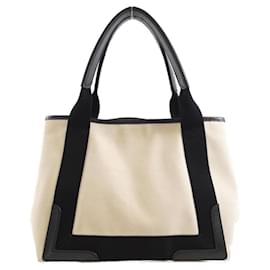 Balenciaga-Sac à main Balenciaga Navy Cabas S-Noir