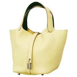 Hermès-Sac à main Hermes Picotin Lock Eclat PM-Autre