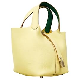Hermès-Sac à main Hermes Picotin Lock Eclat PM-Autre