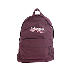 Balenciaga-Sac à dos Explorer de Balenciaga-Bordeaux
