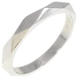 Boucheron-Boucheron Faceted Platinum Band Ring-Other