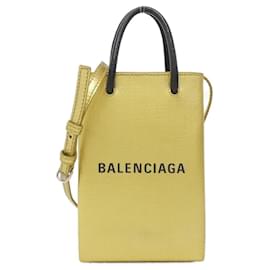 Balenciaga-Sac à main en or Balenciaga-Doré