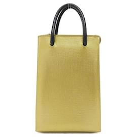 Balenciaga-Sac à main en or Balenciaga-Doré