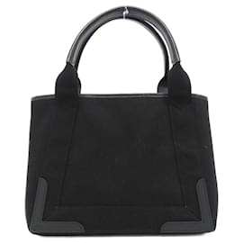 Balenciaga-Sac à main Balenciaga Navy Cabas S-Noir