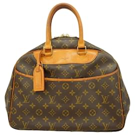 Louis Vuitton-Louis Vuitton Monogram Deauville Handbag-Brown