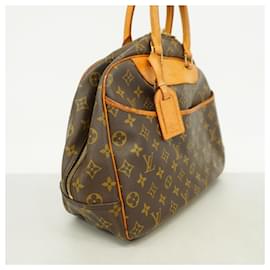 Louis Vuitton-Louis Vuitton Monogram Deauville Handbag-Brown