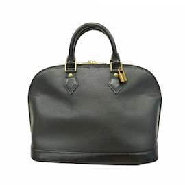 Louis Vuitton-Louis Vuitton Epi Alma Handbag in Noir-Black