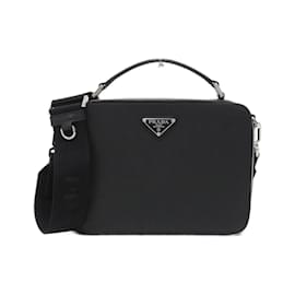 Prada-Prada Saffiano Handbag-Black