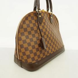 Louis Vuitton-Louis Vuitton Damier Alma MM Handbag-Damier ebene