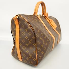 Louis Vuitton-Louis Vuitton Monogram Keepall Bandouliere 50-Brown