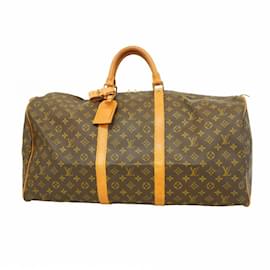 Louis Vuitton-Louis Vuitton Monogram Keepall 60 Boston Bag-Brown