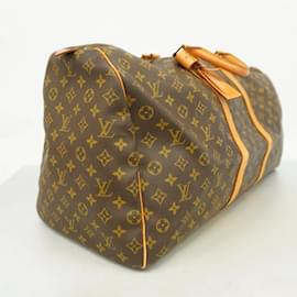 Louis Vuitton-Louis Vuitton Monogram Keepall 60 Boston Bag-Brown