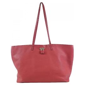 Fendi-Sac à main Fendi SELLERIA CARLA 8BH254 Q0J-Rouge