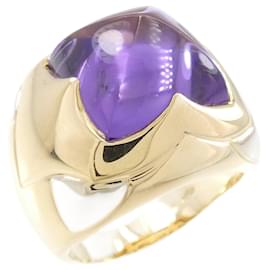 Bulgari-Bvlgari Pyramid Ring-Golden