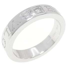 Bulgari-Bvlgari B.zero1 White Gold Band Ring-Golden