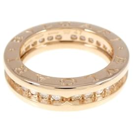 Bulgari-Bvlgari B.zero1 Pink Gold Band Ring-Golden